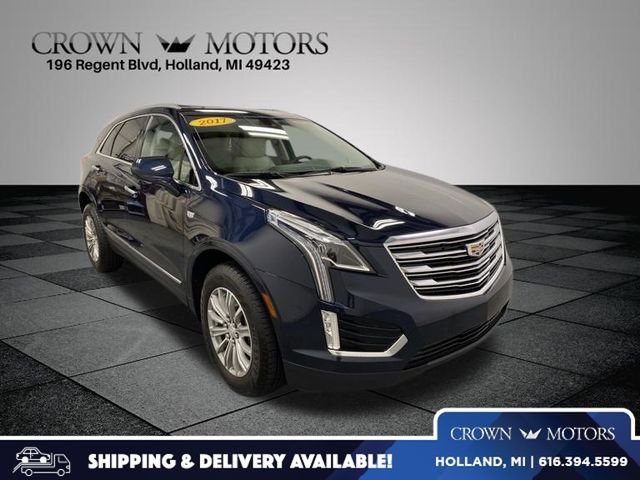 Dark Adriatic Blue 2017 Cadillac XT5 Luxury AWD SUV / Crossover Four-Wheel Drive 8-Speed Automatic