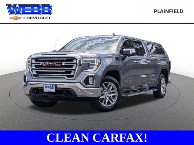 Gray (Satin Steel Metallic) 2021 GMC Sierra 1500 Pickup Truck Four-Wheel Drive Automatic