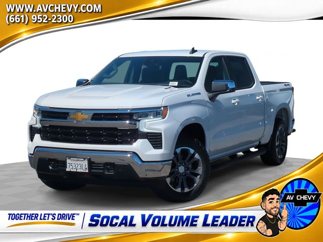 Summit White 2026 Chevrolet Silverado 1500 Pickup Truck Four-Wheel Drive 8-Speed Automatic
