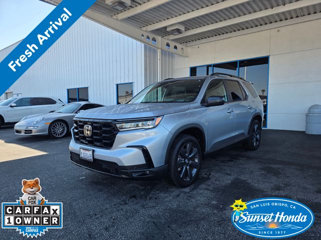 Lunar Silver Metallic 2023 Honda Pilot SUV / Crossover Front-Wheel Drive Automatic
