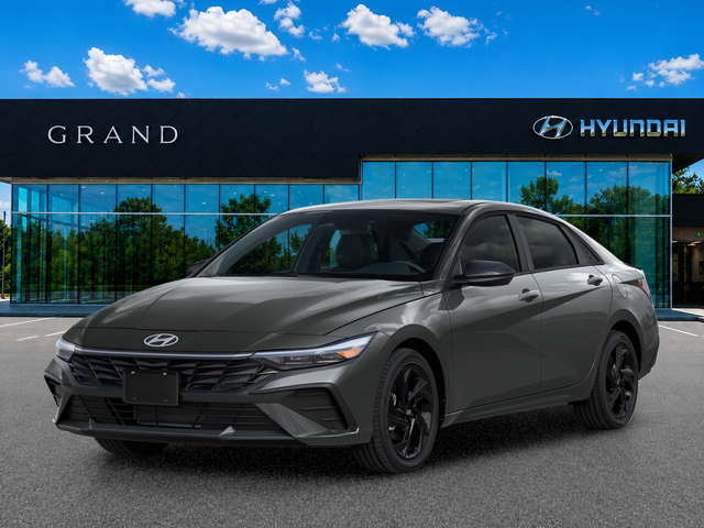 Amazon Gray 2026 Hyundai Elantra Sedan Front-Wheel Drive Continuously Variable Transmission