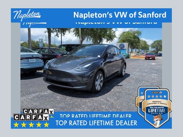 Gray 2024 Tesla Model Y Long Range RWD SUV / Crossover Rear-Wheel Drive 1-Speed Automatic