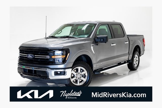 Carbonized Gray Metallic 2024 Ford F-150 Pickup Truck Four-Wheel Drive Automatic