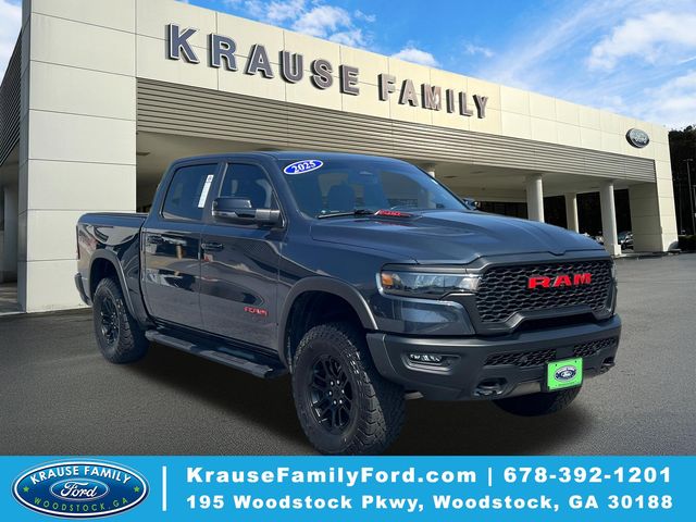 Forged Blue Metallic 2025 RAM 1500 Pickup Truck Four-Wheel Drive 8-Speed Automatic