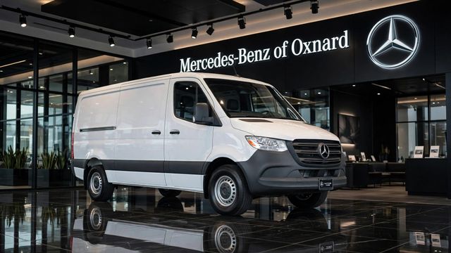 Arctic White 2026 Mercedes-Benz Sprinter Cargo Van Rear-Wheel Drive 9-Speed Automatic