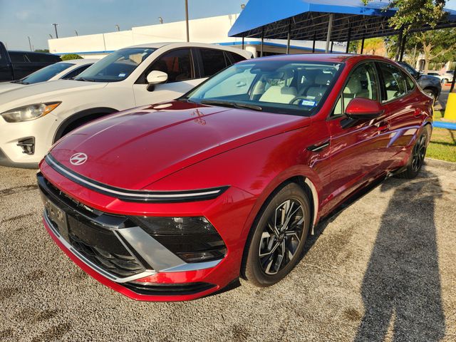 2025 Hyundai Sonata SEL Red at Victoria Chrysler Dodge Jeep Ram