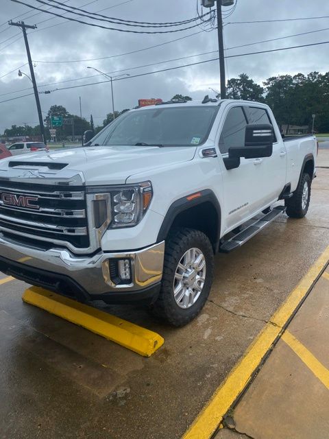 Summit White 2023 GMC Sierra 2500HD Pickup Truck Four-Wheel Drive 6-Speed Automatic