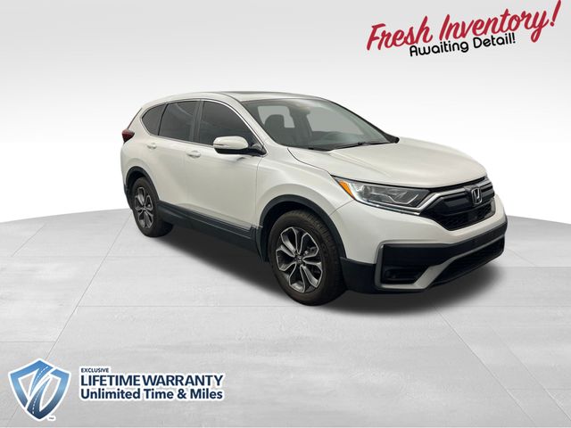 2021 Platinum White Pearl Honda CR-V EX SUV