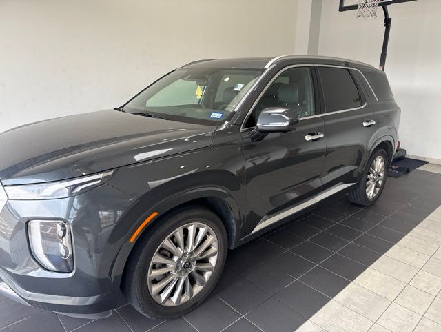 2020 Hyundai Palisade Limited Green at Gullo Toyota