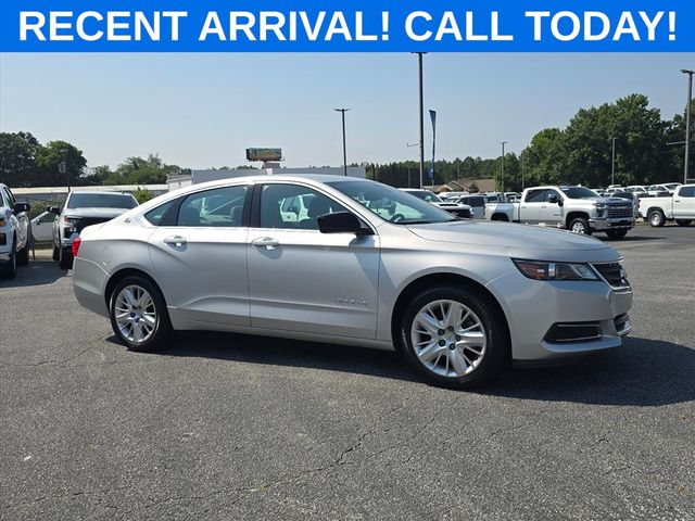 Silver Ice Metallic 2017 Chevrolet Impala Sedan Front-Wheel Drive 6-Speed Automatic