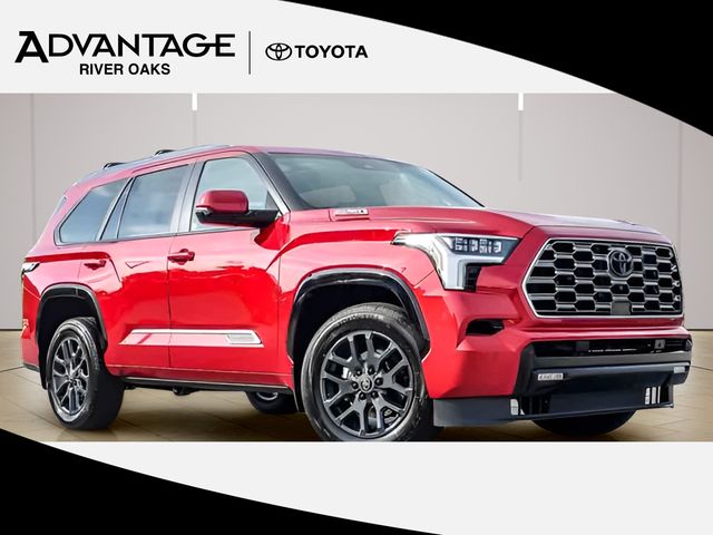 Red 2026 Toyota Sequoia SUV / Crossover Four-Wheel Drive Automatic