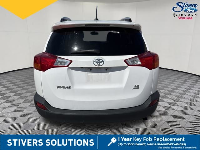 2014 Super White Toyota RAV4 LE AWD SUV