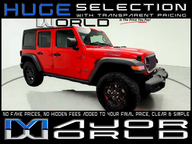 2025 Jeep Wrangler Willys 4xe 4WD 2025 Jeep Wrangler Willys 4xe 4WD