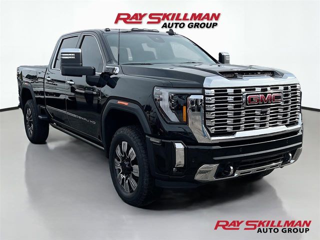Onyx Black 2026 GMC Sierra 2500HD Denali Crew Cab 4WD Pickup Truck Four-Wheel Drive Automatic