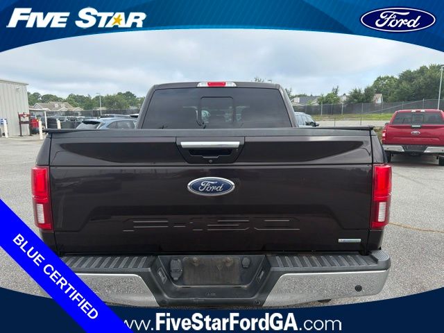 Certified Used 2018 Red Ford Lariat image 4