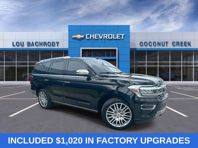 Black Metallic 2022 Ford Expedition SUV / Crossover Four-Wheel Drive Automatic