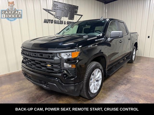 Black 2025 Chevrolet Silverado 1500 Pickup Truck Four-Wheel Drive 8-Speed Automatic
