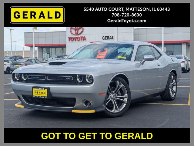 Triple Nickel Clearcoat 2022 Dodge Challenger GT RWD Coupe Rear-Wheel Drive 8-Speed Automatic