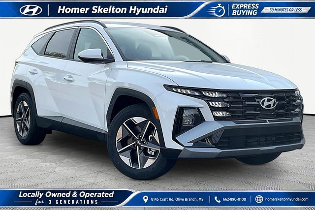 White Pearl 2026 Hyundai Tucson SUV / Crossover All-Wheel Drive 8-Speed Automatic