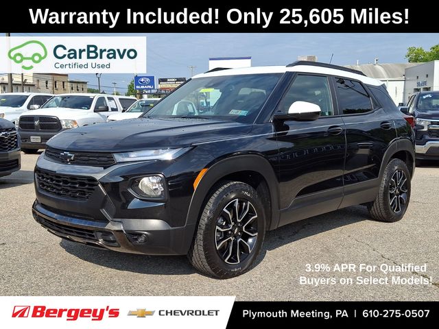 Mosaic Black Metallic 2023 Chevrolet Trailblazer SUV / Crossover Four-Wheel Drive 9-Speed Automatic