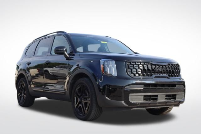 Ebony Black 2025 Kia Telluride SUV / Crossover All-Wheel Drive 8-Speed Automatic