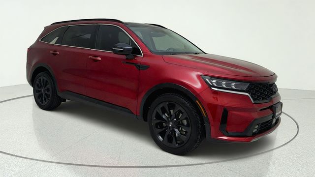 2021 Kia Sorento SX Red at Joe Myers Mazda Kia