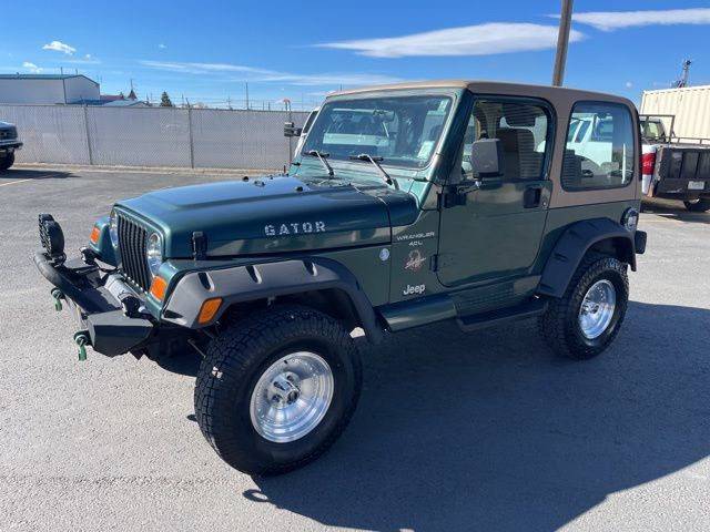 Green 1999 Jeep Wrangler Sahara SUV / Crossover Four-Wheel Drive 3-Speed Automatic