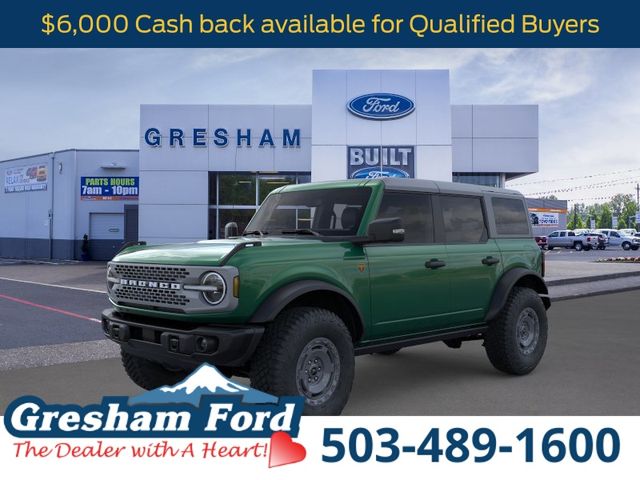 Eruption Green Metallic 2025 Ford Bronco SUV / Crossover Four-Wheel Drive Automatic