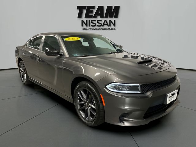Gray (Granite Pearlcoat) 2023 Dodge Charger Sedan All-Wheel Drive 8-Speed Automatic