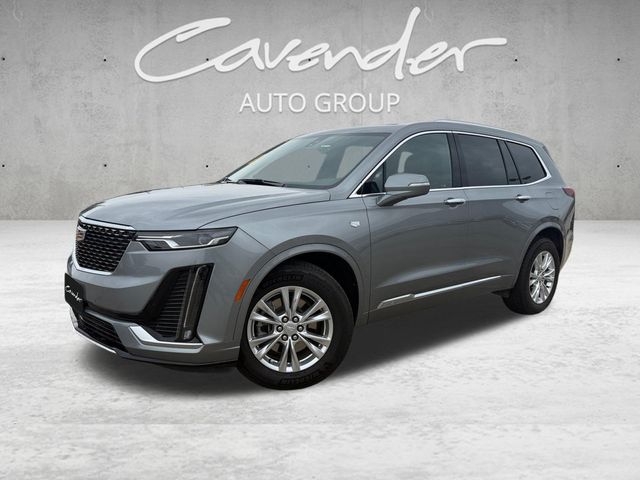 Argent Silver Metallic 2024 Cadillac XT6 SUV / Crossover Front-Wheel Drive 9-Speed Automatic