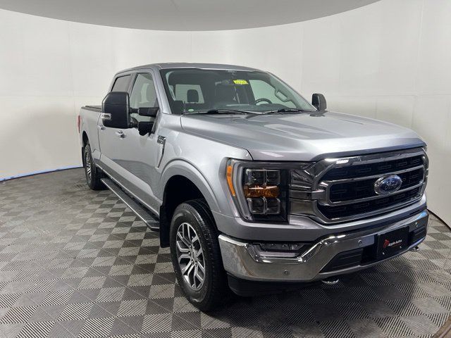 Silver Metallic 2021 Ford F-150 Pickup Truck Four-Wheel Drive Automatic