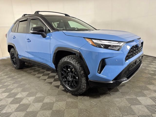 Midnight Black Metallic 2024 Toyota RAV4 Hybrid SUV / Crossover All-Wheel Drive Continuously Variable Transmission