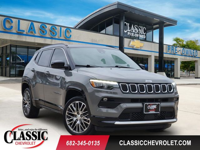 Sting-Gray Clearcoat 2023 Jeep Compass Limited 4WD SUV / Crossover Four-Wheel Drive 8-Speed Automatic