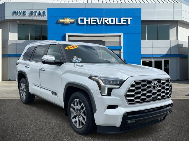 Pearl 2026 Toyota Sequoia 1794 Edition 4WD SUV / Crossover Four-Wheel Drive Automatic