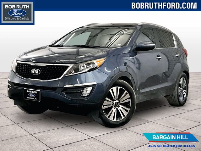 2016 Kia Sportage EX Blue at Phil Fitts Ford