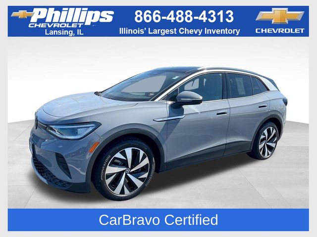 Moonstone Gray 2021 Volkswagen ID.4 Pro S RWD SUV / Crossover Rear-Wheel Drive Automatic