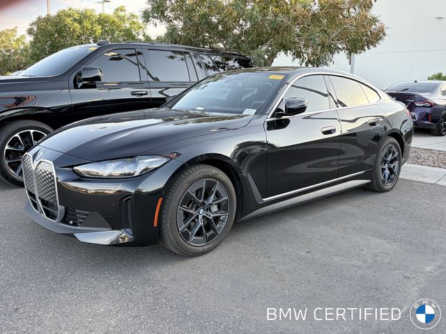 Black Sapphire Metallic 2025 BMW i4 Sedan Rear-Wheel Drive Automatic
