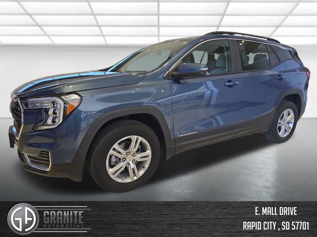Downpour Metallic 2024 GMC Terrain SUV / Crossover All-Wheel Drive 9-Speed Automatic