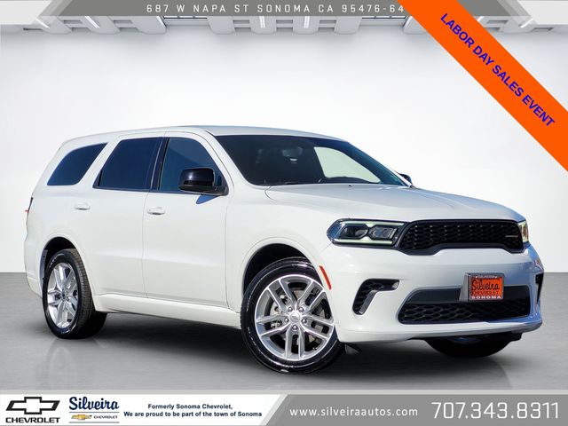 White Knuckle Clearcoat 2023 Dodge Durango SUV / Crossover All-Wheel Drive 8-Speed Automatic
