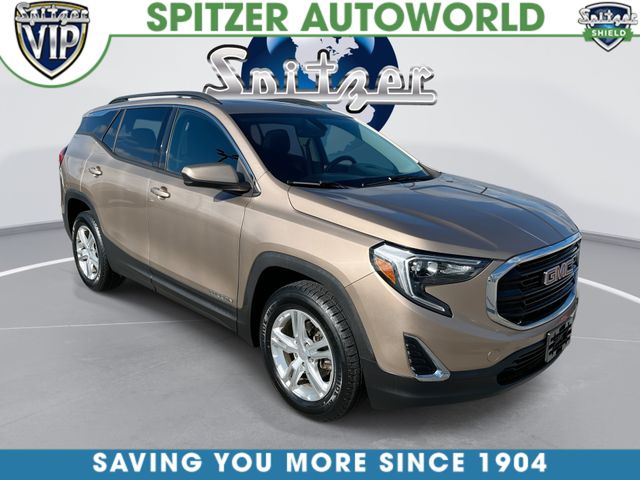 Coppertino Metallic 2018 GMC Terrain SLE AWD SUV / Crossover Four-Wheel Drive 9-Speed Automatic