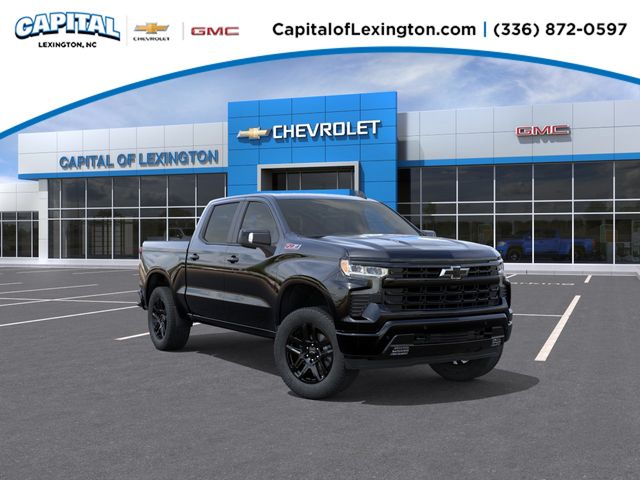 Black 2026 Chevrolet Silverado 1500 Pickup Truck Four-Wheel Drive Automatic