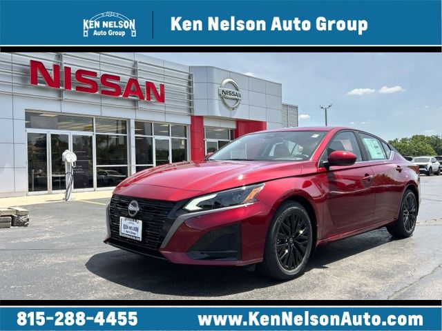 Red (Scarlet Ember Tintcoat) 2026 Nissan Altima Sedan Front-Wheel Drive Continuously Variable Transmission