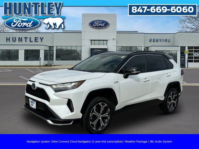 Midnight Black Metallic 2023 Toyota RAV4 Prime SUV / Crossover All-Wheel Drive Continuously Variable Transmission