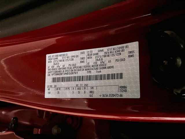 2022 Ford F-250SD XLT Red at Bob Ruth Ford