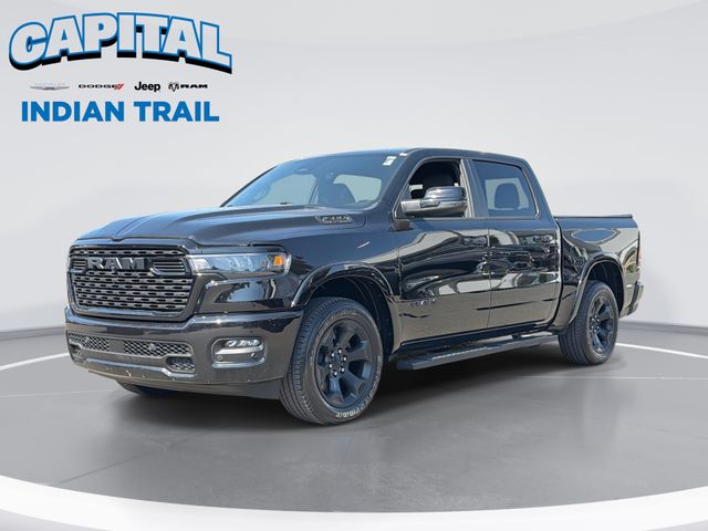 Diamond Black Crystal Pearlcoat 2025 RAM 1500 Pickup Truck Four-Wheel Drive 8-Speed Automatic