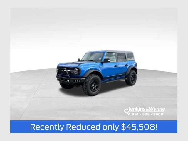 Velocity Blue Metallic 2023 Ford Bronco Wildtrak Advanced 4-Door 4WD SUV / Crossover Four-Wheel Drive Automatic
