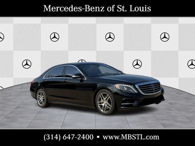 Black 2016 Mercedes-Benz S-Class Sedan All-Wheel Drive 7-Speed Automatic