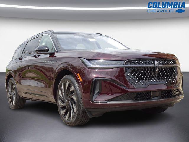 Red Metallic 2025 Lincoln Nautilus Hybrid Black Label AWD SUV / Crossover All-Wheel Drive Continuously Variable Transmission