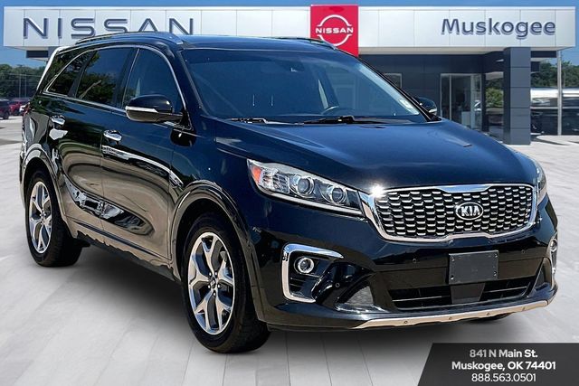 Ebony Black 2019 Kia Sorento SUV / Crossover Front-Wheel Drive 8-Speed Automatic