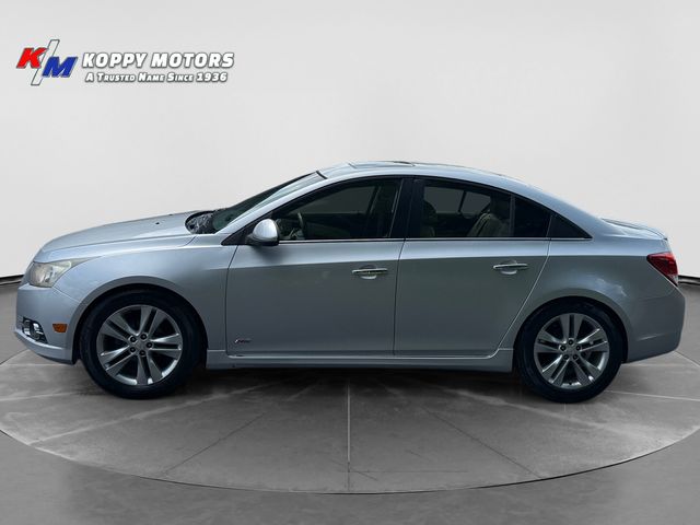 2011 Chevrolet Cruze LTZ - Silver Ice Metallic exterior view 2
